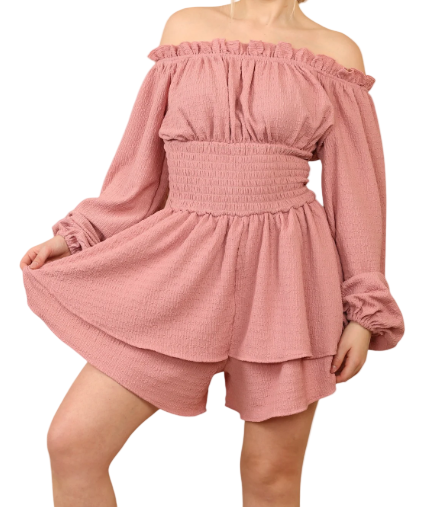 Women's Ruched Off-Shoulder Bodycon Dress